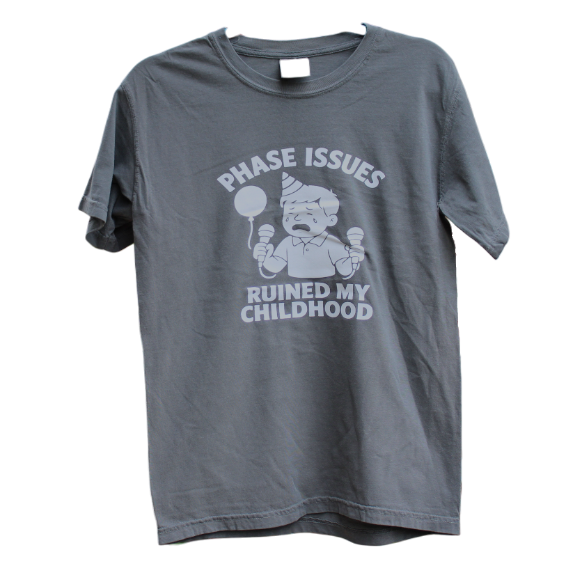 "Phase Issues" Sound designer T-Shirt