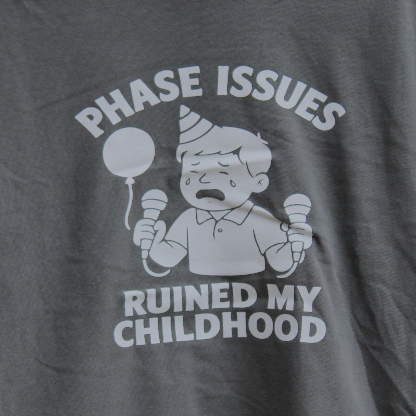 "Phase Issues" Sound designer T-Shirt