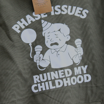 "Phase Issues" Sound Designer Sweatshirt