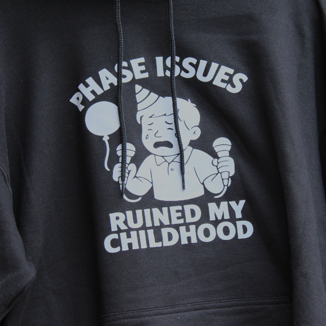 "Phase Issues" Sound Designer Sweatshirt